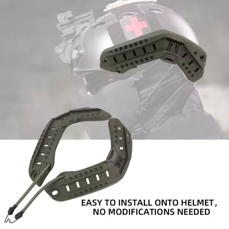 Rail de guidage latéral pour casque ARC & F1 "BOOIU - Tactical FAST" - Planète Rando