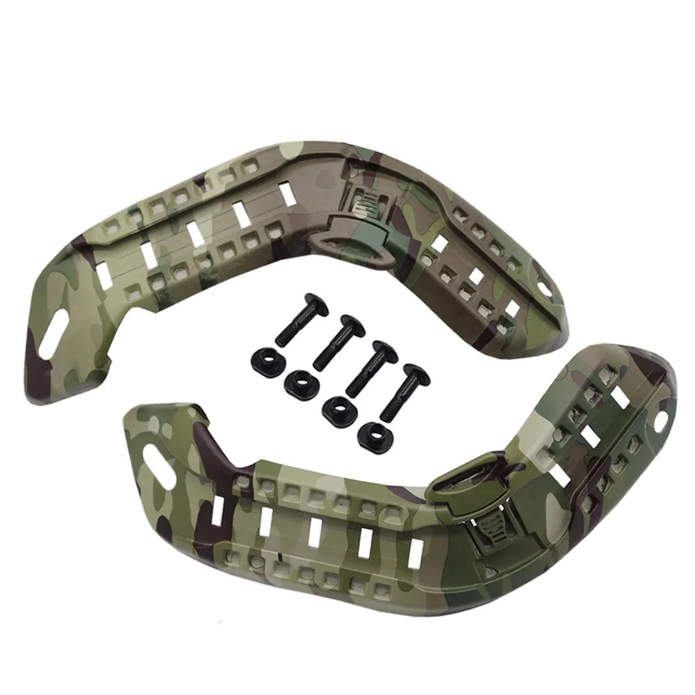 Rail de guidage latéral pour casque tactique, rail de montage ARC "VULPO - MICH2000" - Planète Rando