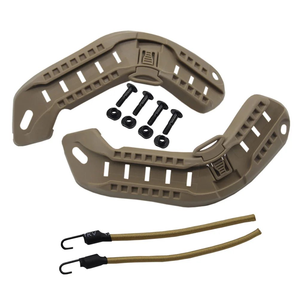 Rail de guidage latéral pour casque tactique, rail de montage ARC "VULPO - MICH2000" - Planète Rando