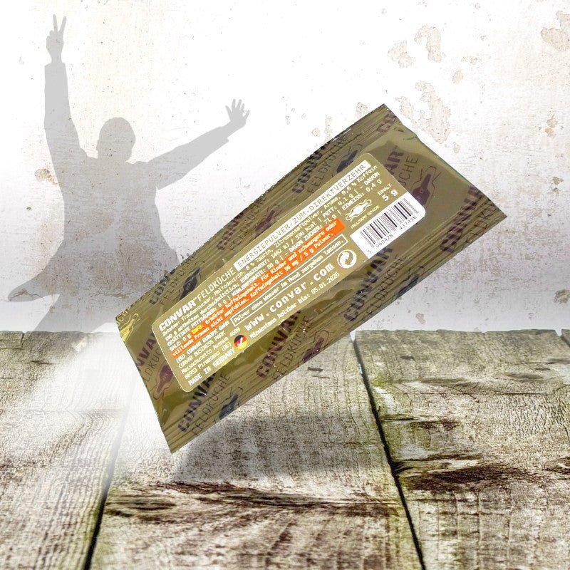 Ration alimentaire 24h opérationnelle 1903 Kcal longue conservation 10 ans "CONVAR™ - EPa Light V.4" - Planète Rando