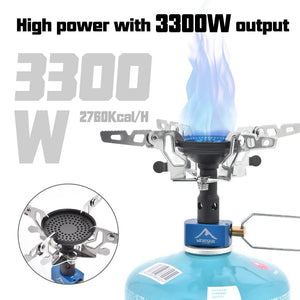 Réchaud à gaz de camping 3300W "Widesea - GS - X1" - Planète Rando