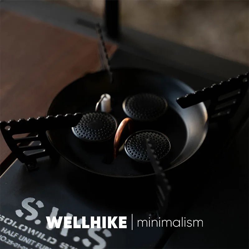 Réchaud de camping multifonctionnel pour table IGT à trois brûleurs 7500W "WELLHIKE - SWS IGNITE07" - Planète Rando