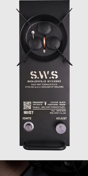 Réchaud de camping multifonctionnel pour table IGT à trois brûleurs 7500W "WELLHIKE - SWS IGNITE07" - Planète Rando