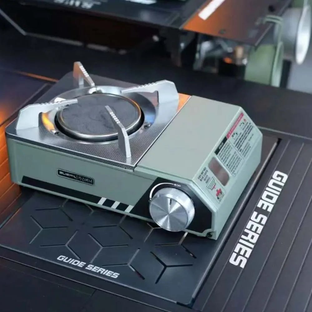 Réchaud tactique à carte infrarouge coupe - vent "BUERK - Infrared Light Wave" - Planète Rando