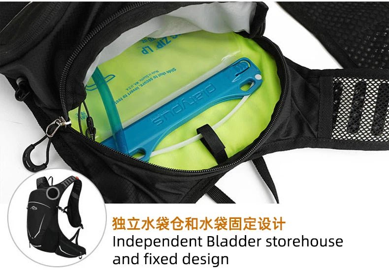Sac à dos de cyclisme ultra-léger 18L avec filet de rangement 550g "Outdoor Inoxto - IN569" - Planète Rando