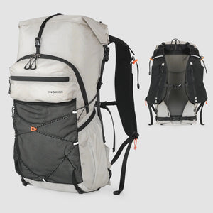Sac à dos de randonnée / trail ultralight avec housse imperméable 800g "Outdoor Inoxto - Tellus 30L" - Planète Rando