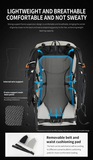 Sac à dos de randonnée / trail ultralight avec housse imperméable 800g "Outdoor Inoxto - Tellus 30L" - Planète Rando