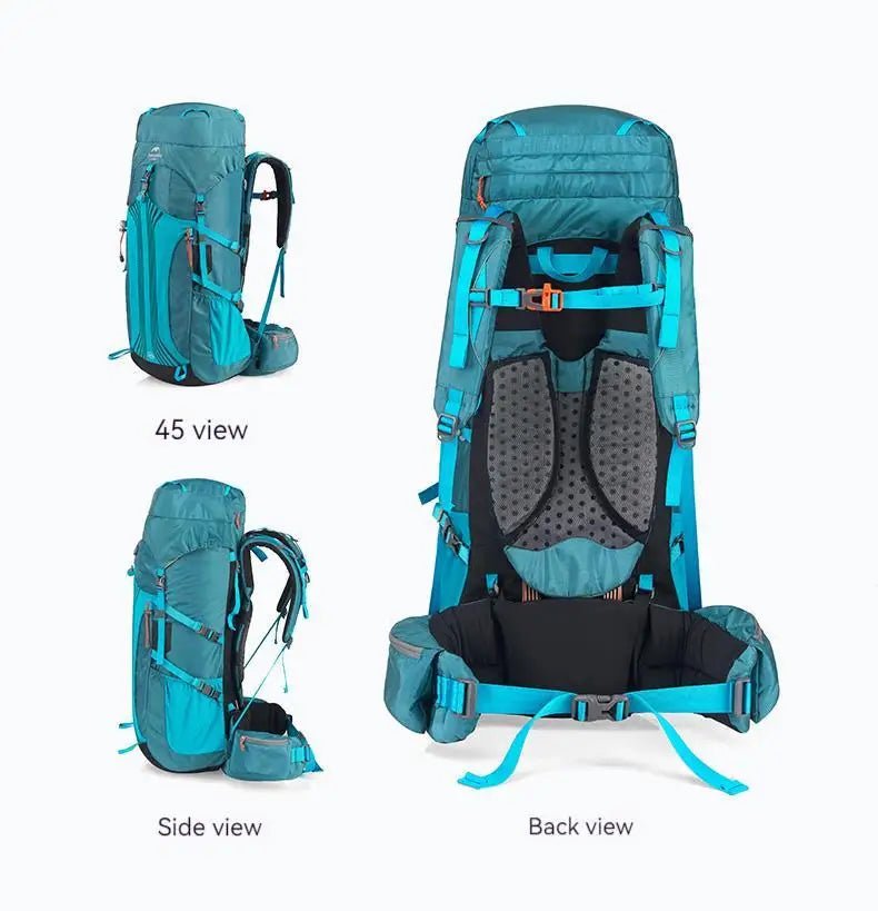 Sac à dos de randonnée / trekking avec suspension system 45L à 55L à partir de 1,7kg "Naturehike - Yun Jing Series" - Planète Rando