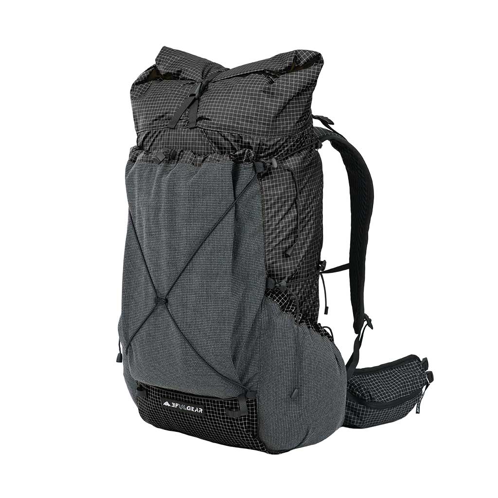 Sac à dos de randonnée ultraléger en tissu imperméable UHMWPE 700g "3F UL GEAR - TUTOR 30+10L" - Planète Rando