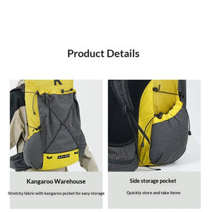 Sac à dos de randonnée ultraléger en tissu imperméable UHMWPE 700g "3F UL GEAR - TUTOR 30+10L" - Planète Rando