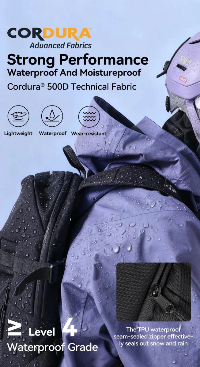 Sac à dos de ski multifonctionnel avec technologie Cordura & Snow Field Armor 15L "COPOZZ - HXB - 250001" - Planète Rando