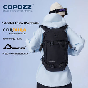 Sac à dos de ski multifonctionnel avec technologie Cordura & Snow Field Armor 15L "COPOZZ - HXB - 250001" - Planète Rando