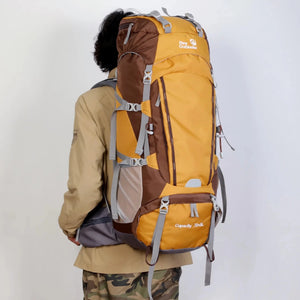 Sac à dos grande randonnée avec housse de pluie 2kg "New Outlander - 75L" - Planète Rando