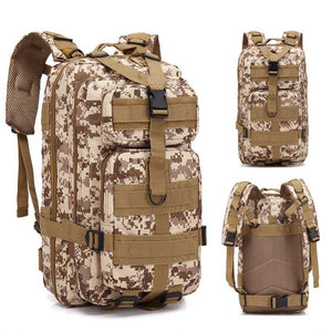 Sac à dos tactique d'expédition 20L - 25L en nylon 1000D pour le bushcraft et la survie "Greencity - 3P Tactical" - Planète Rando