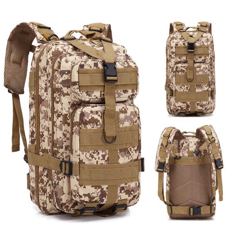 Sac à dos tactique d'expédition 20L - 25L en nylon 1000D pour le bushcraft et la survie "Greencity - 3P Tactical" - Planète Rando