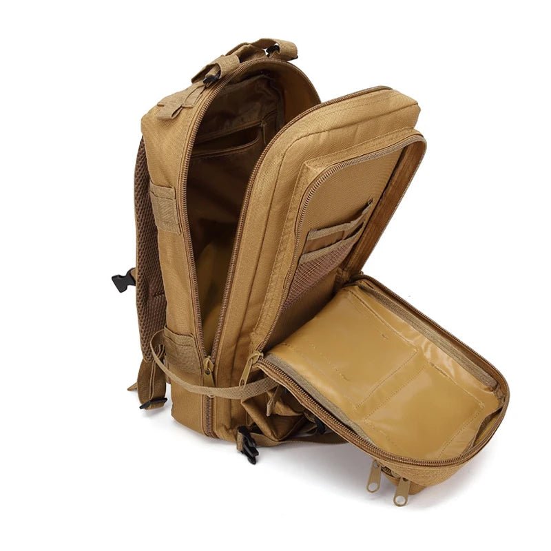 Sac à dos tactique d'expédition 20L - 25L en nylon 1000D pour le bushcraft et la survie "Greencity - 3P Tactical" - Planète Rando