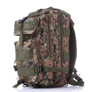 Sac à dos tactique d'expédition 20L - 25L en nylon 1000D pour le bushcraft et la survie "Greencity - 3P Tactical" - Planète Rando