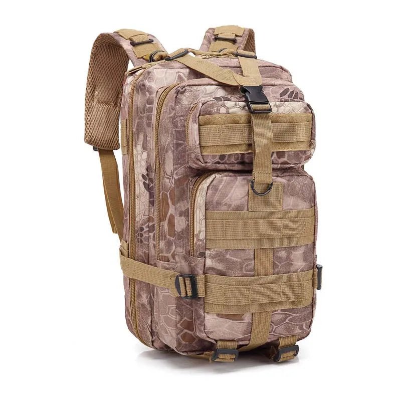 Sac à dos tactique d'expédition 20L - 25L en nylon 1000D pour le bushcraft et la survie "Greencity - 3P Tactical" - Planète Rando