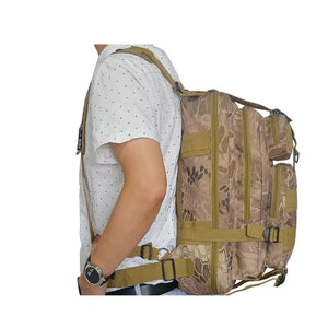 Sac à dos tactique d'expédition 20L - 25L en nylon 1000D pour le bushcraft et la survie "Greencity - 3P Tactical" - Planète Rando
