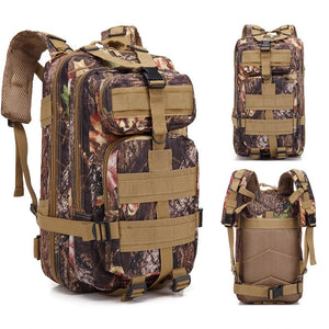 Sac à dos tactique d'expédition 20L - 25L en nylon 1000D pour le bushcraft et la survie "Greencity - 3P Tactical" - Planète Rando