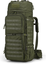 Sac à dos tactique grande capacité 75L avec MOLLE systeme "Mardingtop - M6312" - Planète Rando