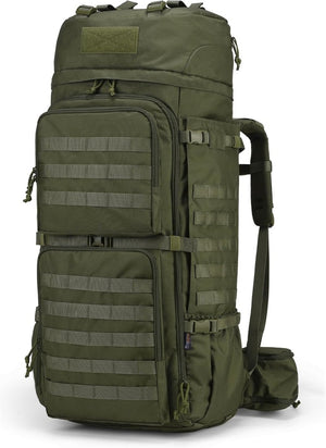 Sac à dos tactique grande capacité 75L avec MOLLE systeme "Mardingtop - M6312" - Planète Rando
