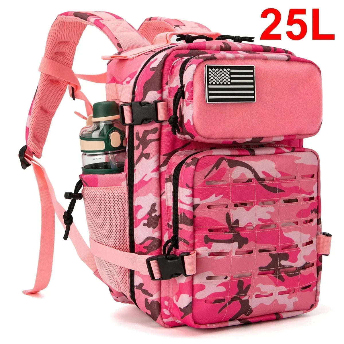 Sac à dos tactique militaire, buschraft ou paintball 25L "LQArmy - A12" - Planète Rando