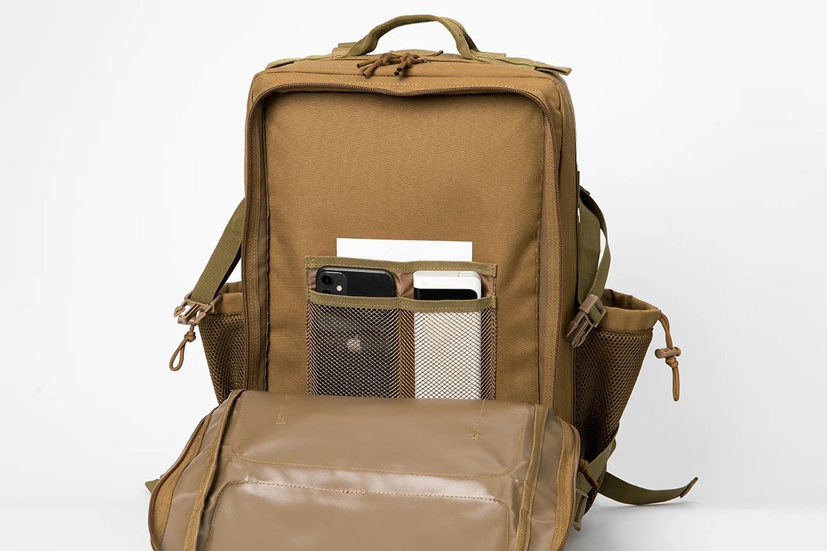 Sac à dos tactique militaire, buschraft ou paintball 45L "LQArmy - A15" - Planète Rando