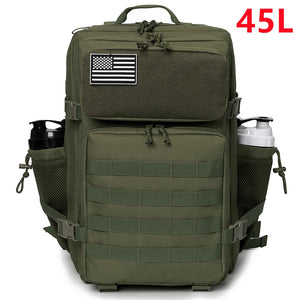 Sac à dos tactique militaire, buschraft ou paintball 45L "LQArmy - A15" - Planète Rando