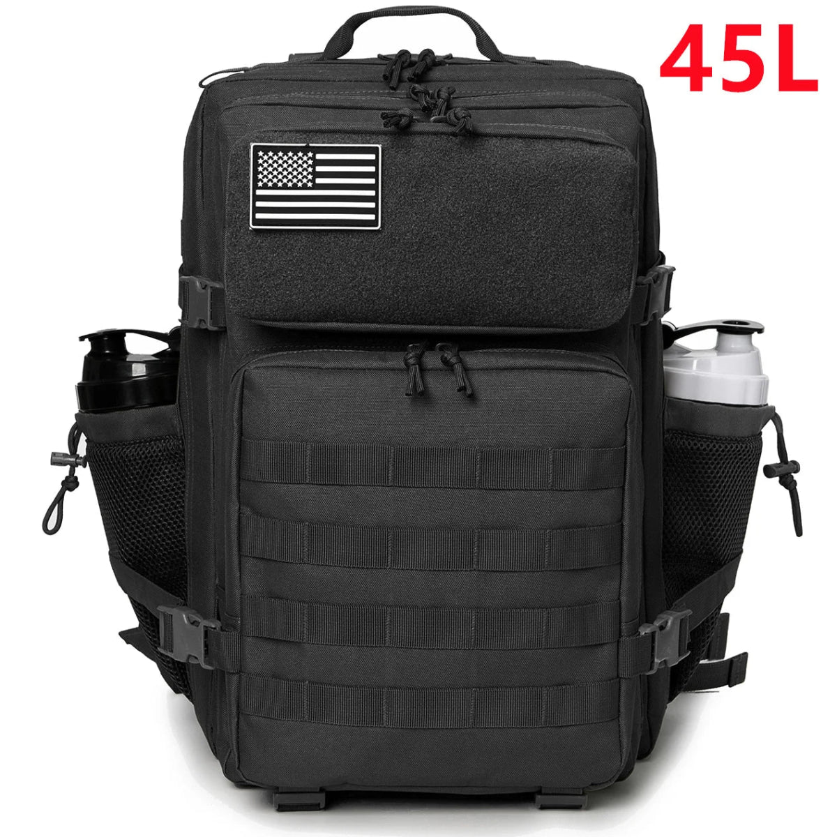 Sac à dos tactique militaire, buschraft ou paintball 45L "LQArmy - A15" - Planète Rando