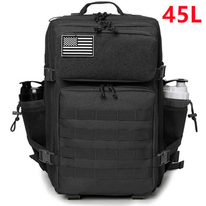 Sac à dos tactique militaire, buschraft ou paintball 45L "LQArmy - A15" - Planète Rando