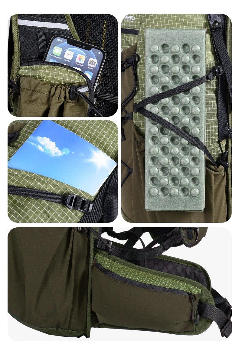 Sac à dos ultraléger pour le trekking et le trail 30L "ANMEILU - AML1066" - Planète Rando