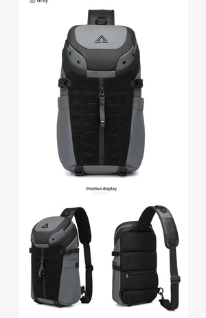 Sac bandoulière tactique et imperméable "OZUKO - Tactical Messager" - Planète Rando