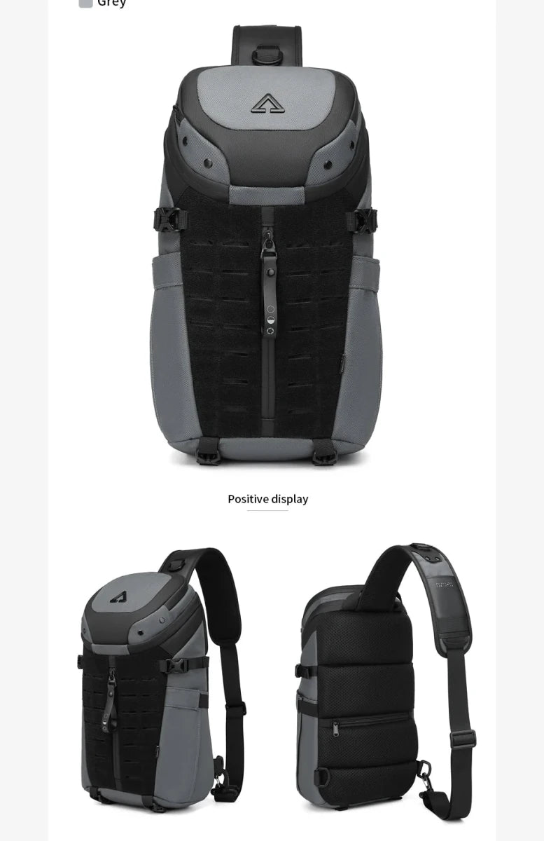 Sac bandoulière tactique et imperméable "OZUKO - Tactical Messager" - Planète Rando