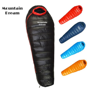 Sac de couchage momie en duvet d'oie 95% 800FP [+2C° confort] jusqu'à [ - 15°C confort] "Mountain Dream - Fill series 3 saisons" - Planète Rando