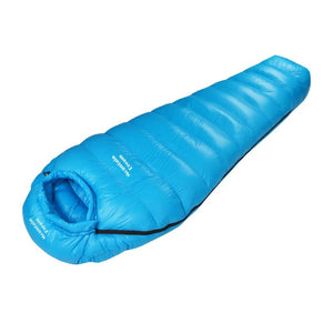 Sac de couchage momie en duvet d'oie 95% 800FP [+2C° confort] jusqu'à [ - 15°C confort] "Mountain Dream - Fill series 3 saisons" - Planète Rando