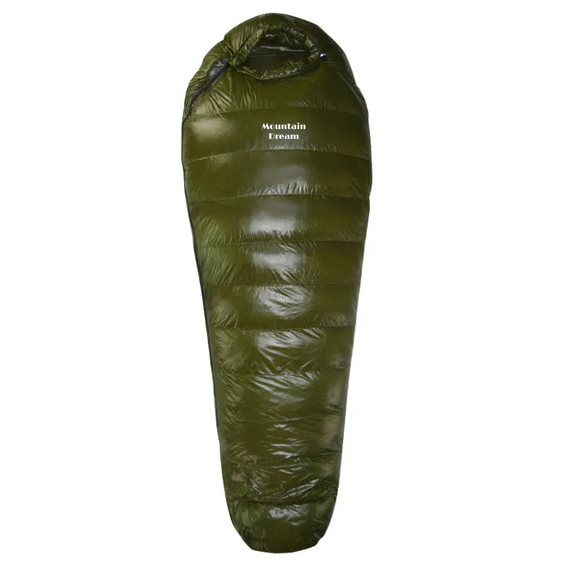 Sac de couchage momie en duvet d'oie 95% 800FP [+2C° confort] jusqu'à [-15°C confort] "Mountain Dream - Fill series 3 saisons" Mountain Dream