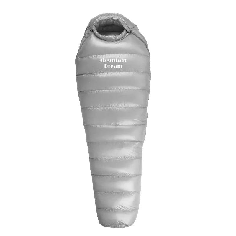 Sac de couchage momie en duvet d'oie 95% 800FP [+2C° confort] jusqu'à [-15°C confort] "Mountain Dream - Fill series 3 saisons" Mountain Dream