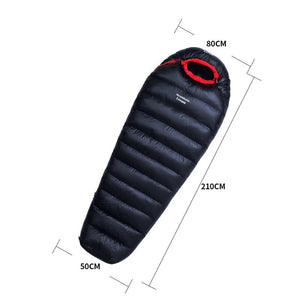 Sac de couchage momie en duvet d'oie 95% 800FP hiver [ - 15C° confort] jusqu'à [ - 30°C confort] "Mountain Dream - Fill series Hiver" - Planète Rando
