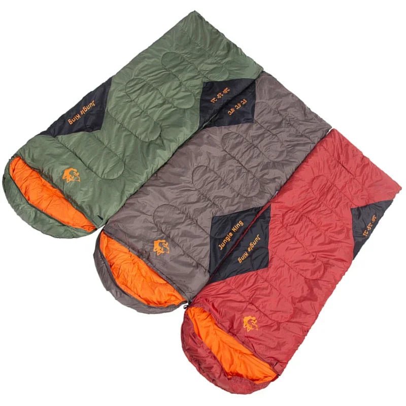 Sac de couchage synthétique imperméable jusqu'à - 5°C confort "JUNGLEKING - CY0904" - Planète Rando