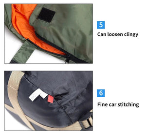 Sac de couchage synthétique imperméable jusqu'à - 5°C confort "JUNGLEKING - CY0904" - Planète Rando