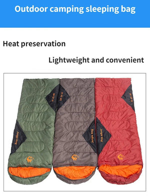 Sac de couchage synthétique imperméable jusqu'à - 5°C confort "JUNGLEKING - CY0904" - Planète Rando