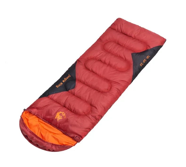 Sac de couchage synthétique imperméable jusqu'à - 5°C confort "JUNGLEKING - CY0904" - Planète Rando