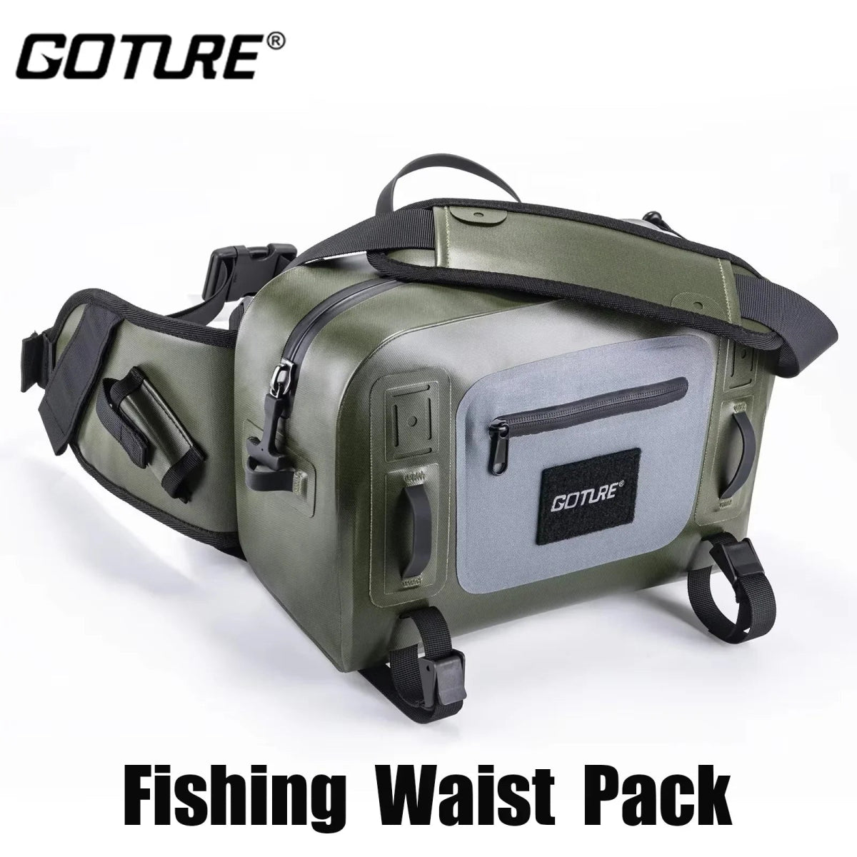 Sac de taille / sac banane étanche IPX8 et multifonctionnel "Goture - E11558" - Planète Rando