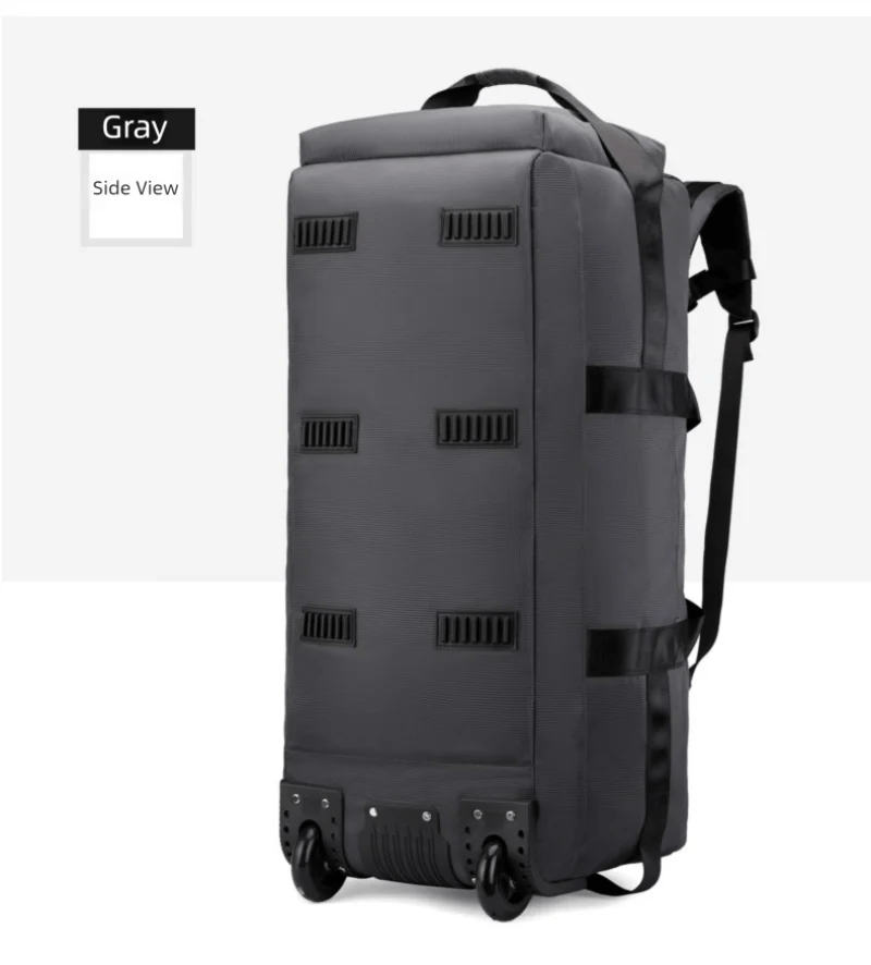 Sac de voyage à roulettes 80L pliable et résistant avec bandoulière pour le voyage "Snap Tactical - Duffle Bag" - Planète Rando