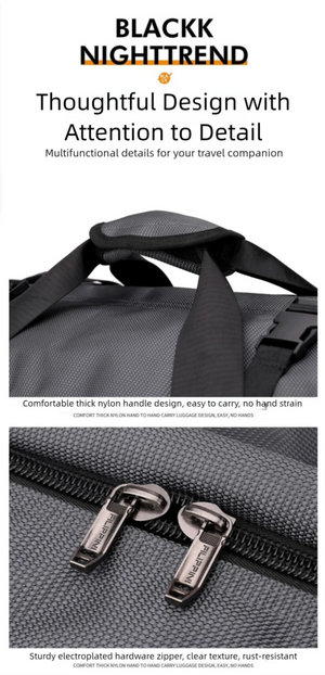 Sac de voyage à roulettes 80L pliable et résistant avec bandoulière pour le voyage "Snap Tactical - Duffle Bag" - Planète Rando