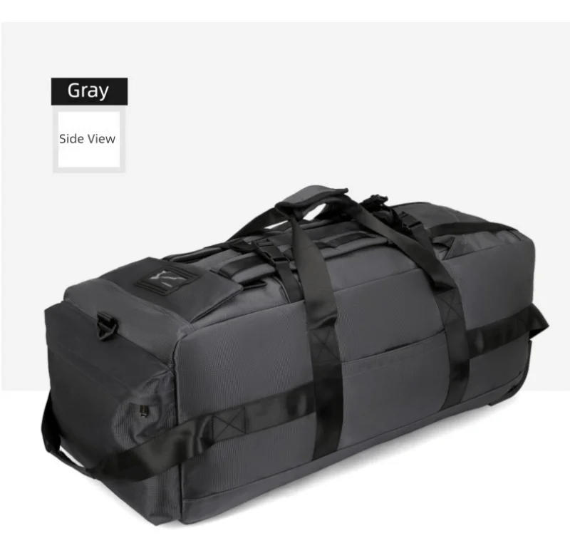 Sac de voyage à roulettes 80L pliable et résistant avec bandoulière pour le voyage "Snap Tactical - Duffle Bag" - Planète Rando
