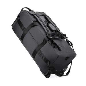 Sac de voyage à roulettes 80L pliable et résistant avec bandoulière pour le voyage "Snap Tactical - Duffle Bag" - Planète Rando