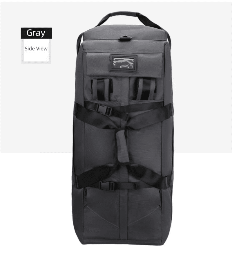 Sac de voyage à roulettes 80L pliable et résistant avec bandoulière pour le voyage "Snap Tactical - Duffle Bag" - Planète Rando