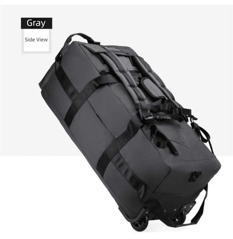 Sac de voyage à roulettes 80L pliable et résistant avec bandoulière pour le voyage "Snap Tactical - Duffle Bag" - Planète Rando